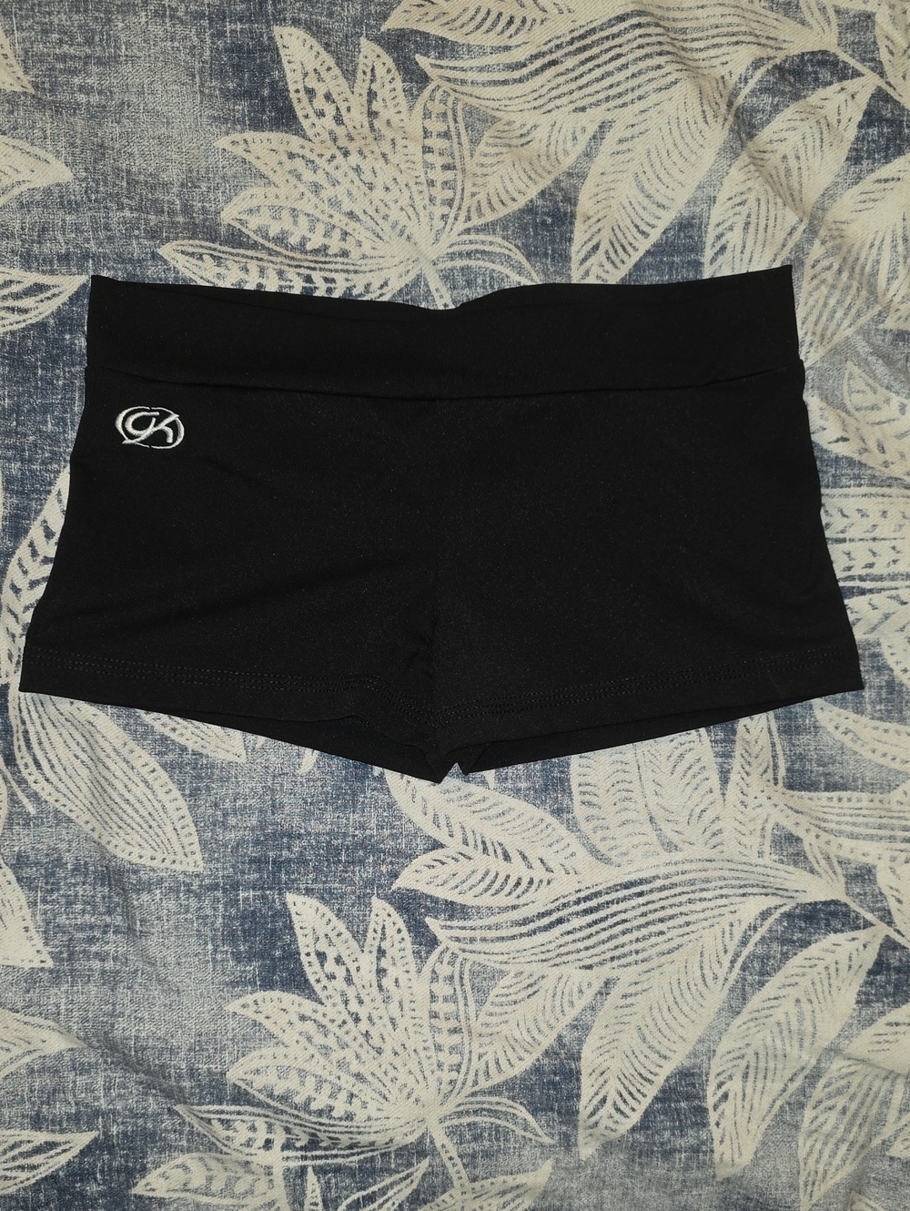 GK Elite Black Women's Cheer Spandex Shorts